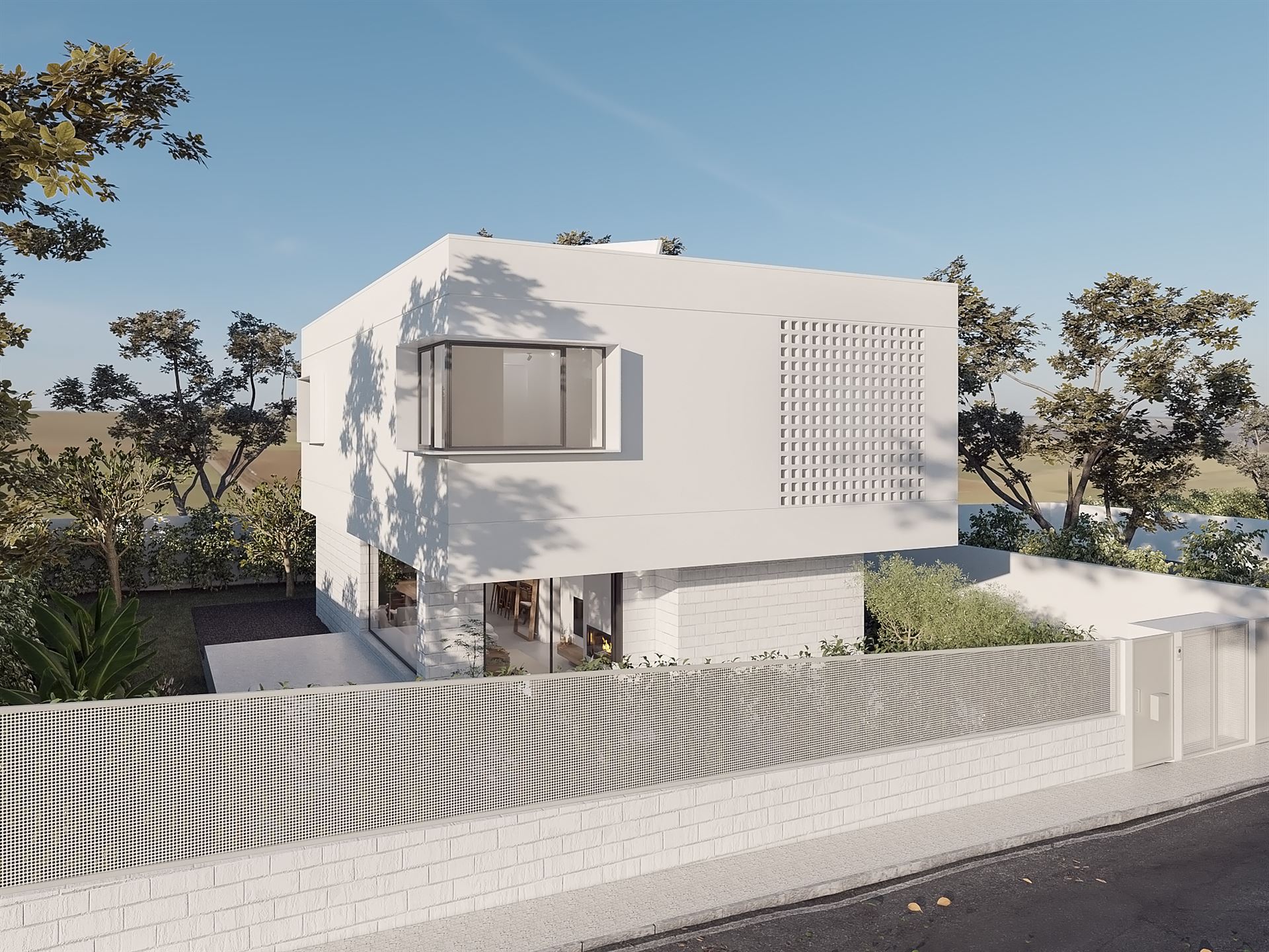 Moradias Jupiter, exterior