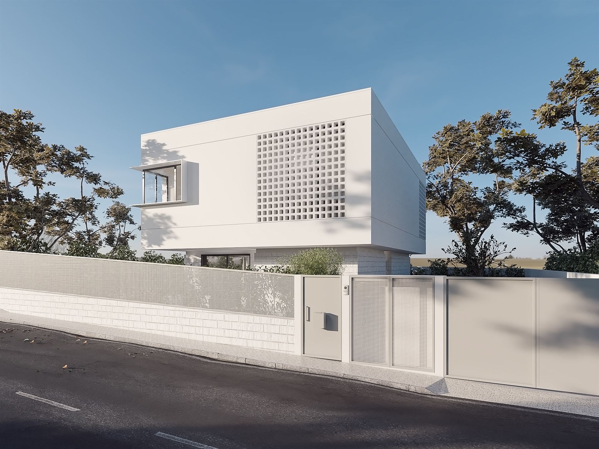 Moradias Jupiter, exterior