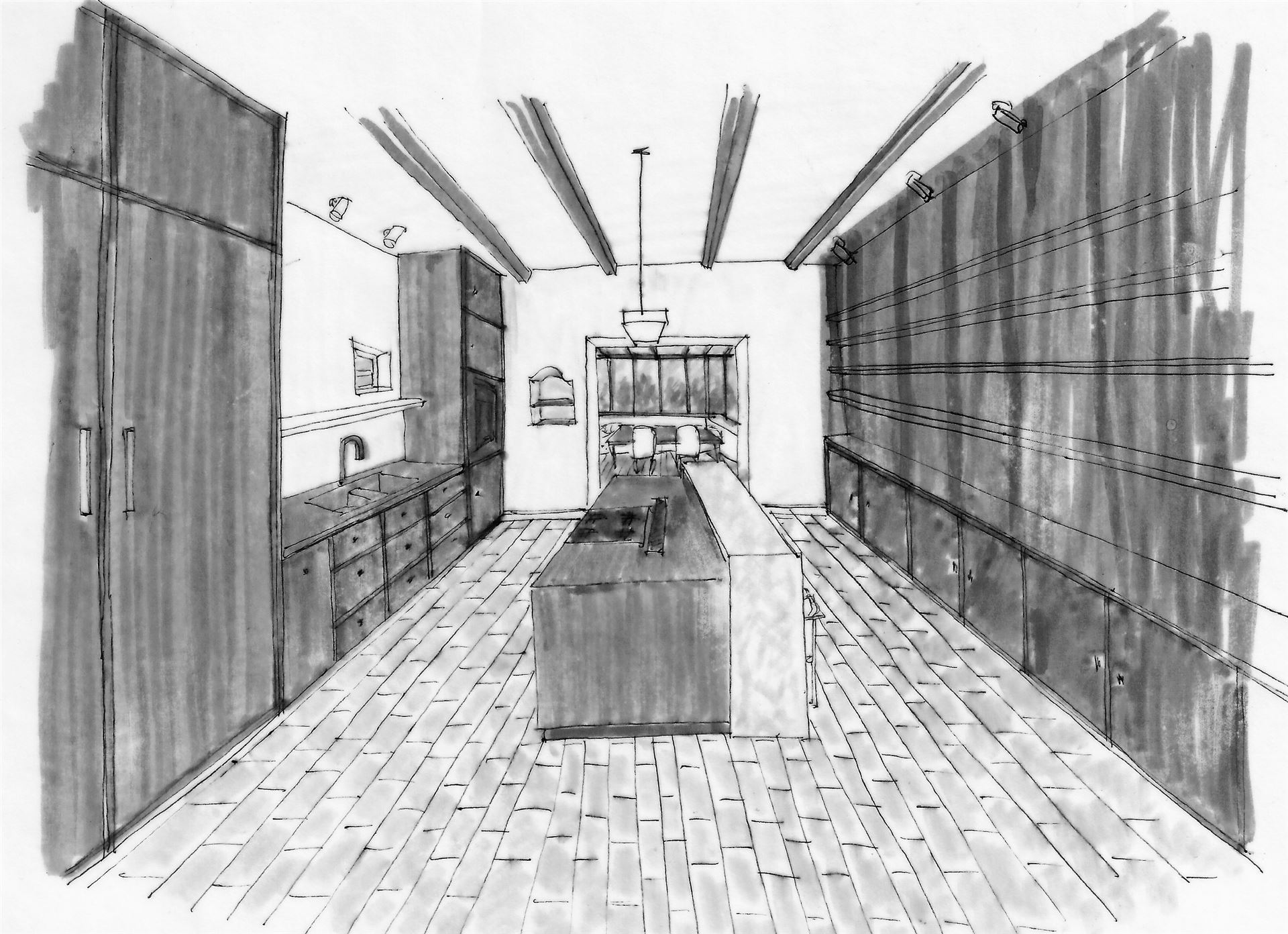 Casa da Eira, architectural sketch