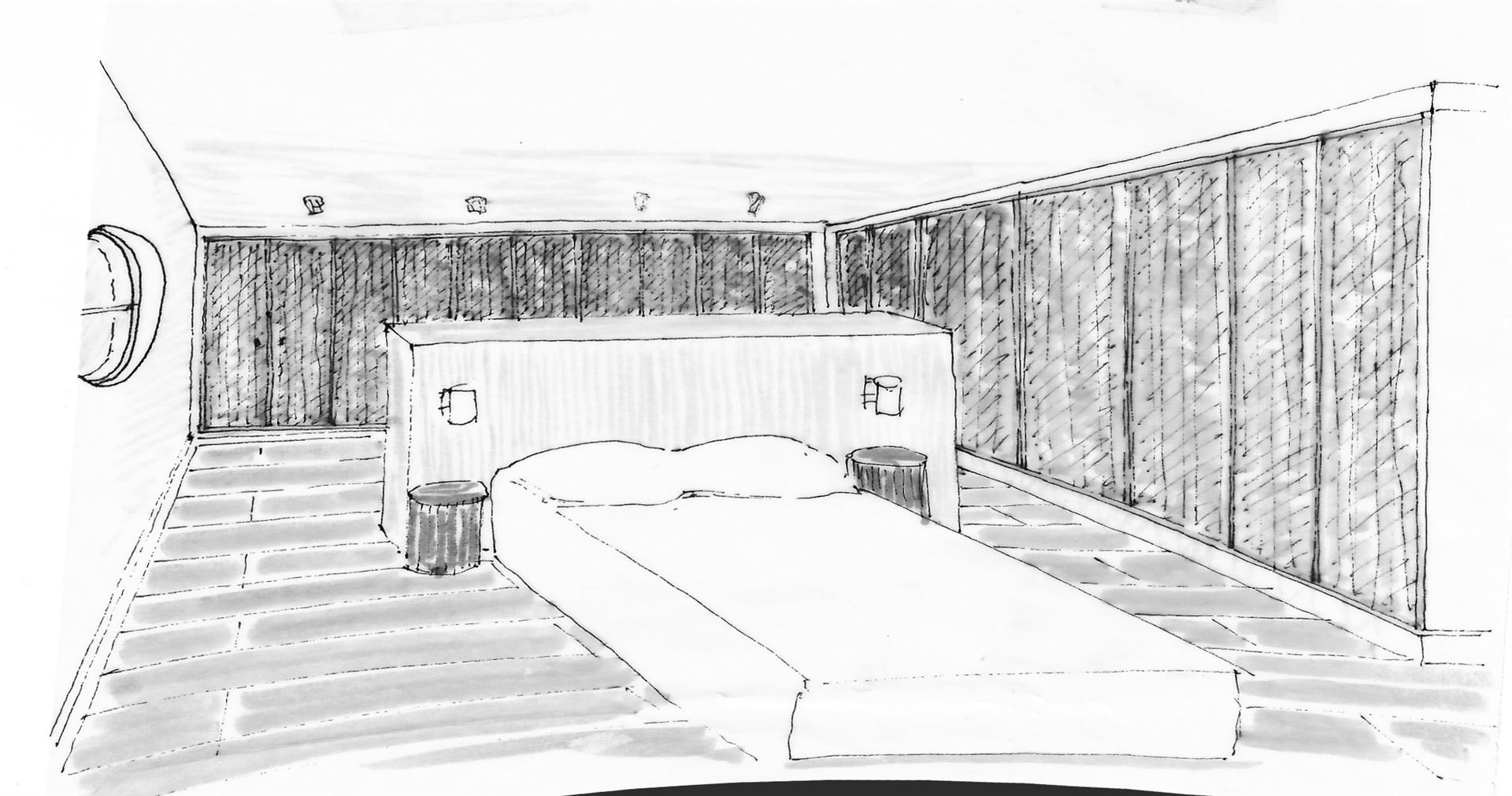 Casa da Eira, master suite